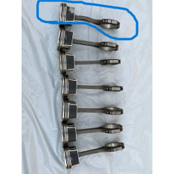 Piston + Connecting Rod A1770000006 + A1770300800 Mercedes Benz G63 E63 C63 G63 E63 S63 GLC GLE GLS AMG