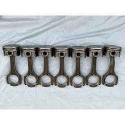 Piston + Connecting Rod A1770000006 + A1770300800 Mercedes Benz G63 E63 C63 G63 E63 S63 GLC GLE GLS AMG