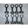 Piston + Connecting Rod A1770000006 + A1770300800 Mercedes Benz G63 E63 C63 G63 E63 S63 GLC GLE GLS AMG
